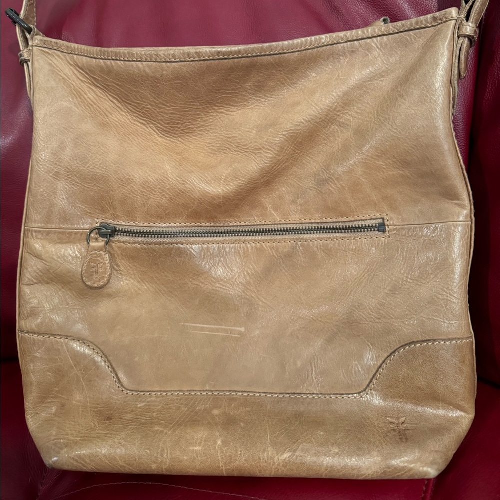 Frye Tan Leather shoulder bag